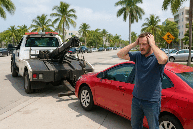Where Do I Call If My Car Is Towed in Miami?