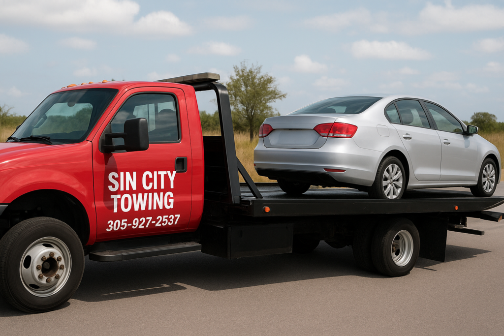 Long Distance Towing Services