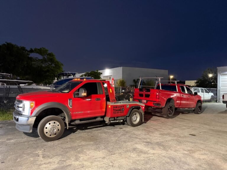 Wheel Lift Towing Miami · Sin City Towing · 305-927-2537