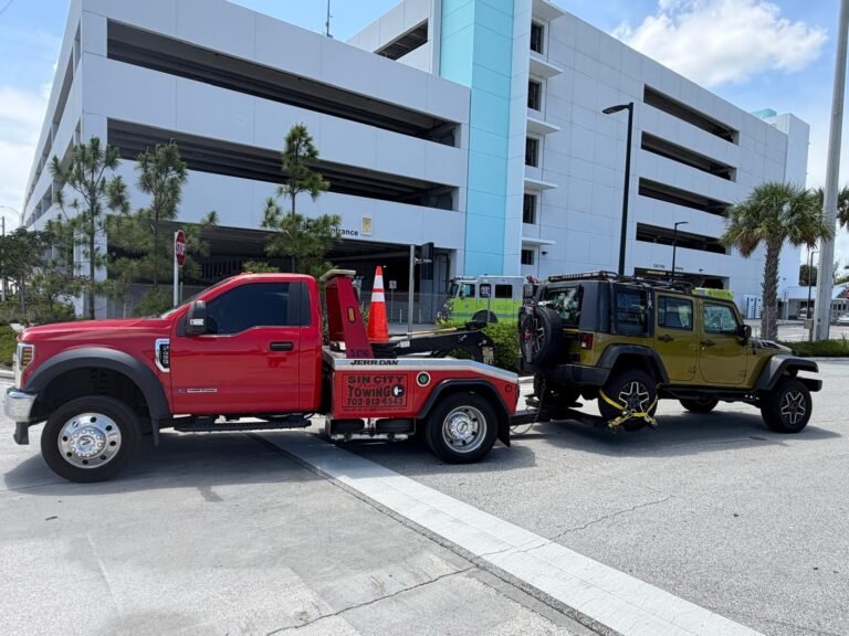Towing Service Providers In Miami · Sin City Towing · 305-927-2537